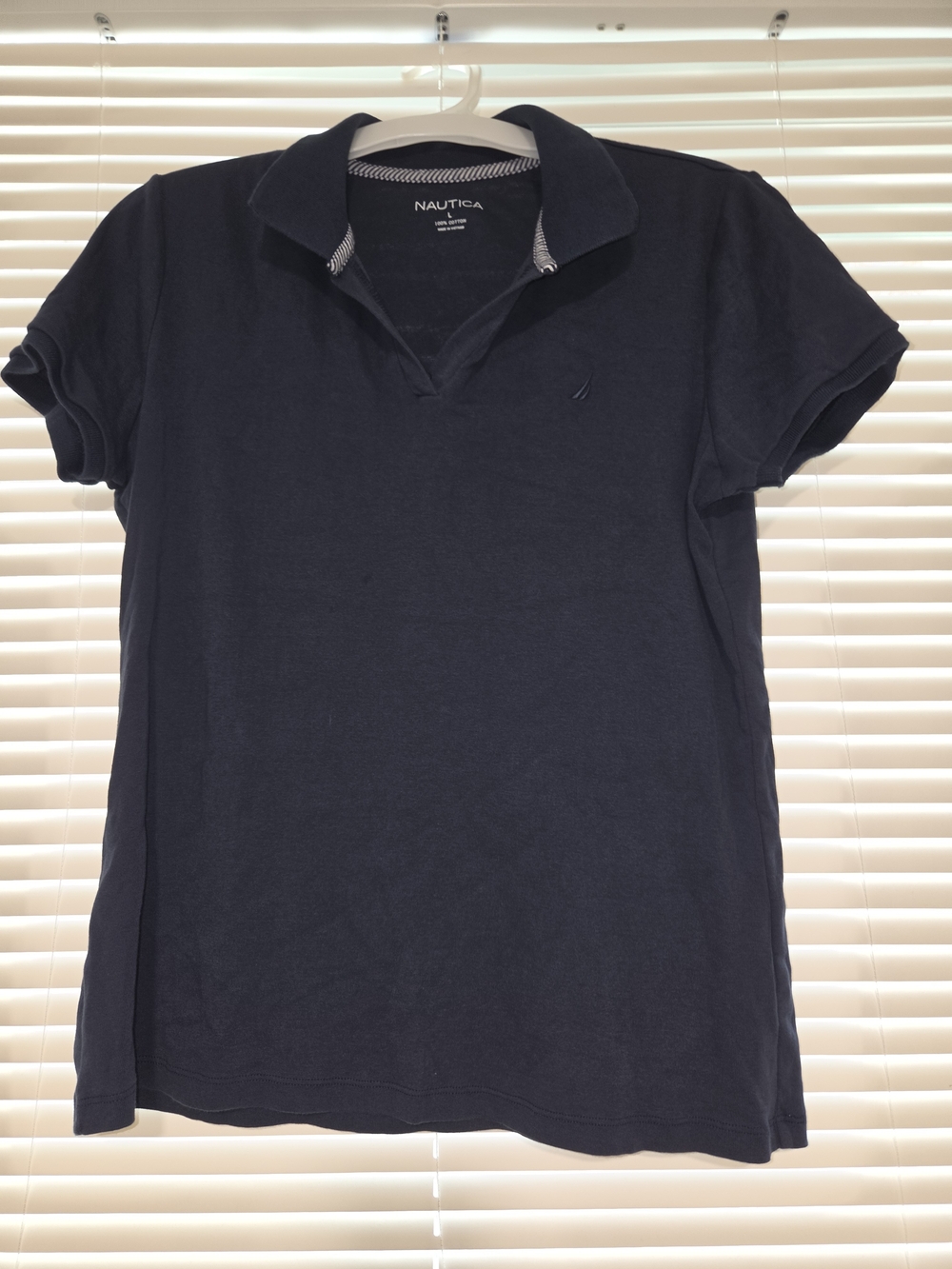 Nautica Women's Dark Navy Classic Polo
